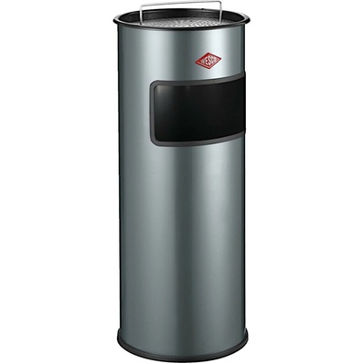 Wesco Odpadkový koš s popelníkem, grafit, 30l Popelník