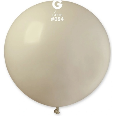 Svet balonku Balónik pastelový latte 80 cm