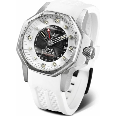 Vostok Europe NH34/640A702 Bílý silikonový řemínek