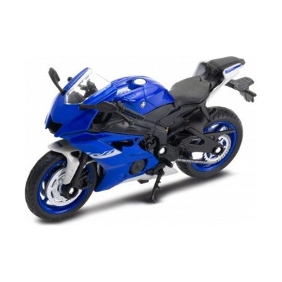 Welly Yamaha YZF-R6 modré 1:18