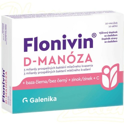 Galenika Flonivin D-Manóza 10 x 5 g