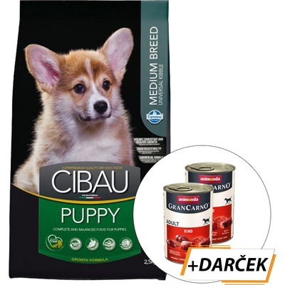 Cibau Dog Puppy Medium 12 kg