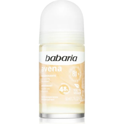 Babaria Deodorant Oat рол- он против изпотяване за чувствителна кожа 50ml