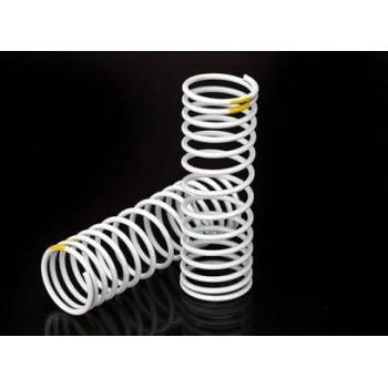 Traxxas пружина амортисьора предна прогресивна +20% жълта (2)