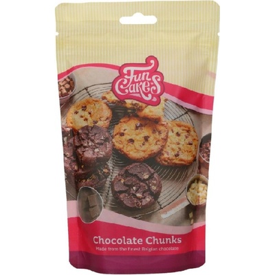 FunCakes Čokoládové kousky Chunks mléčná čokoláda 350 g