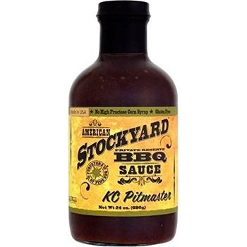 American Stockyard BBQ grilovací omáčka KC Pitmaster sauce 355 ml