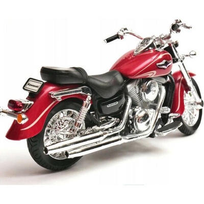 Welly Kawasaki 2002 Vulcan 1500 Mean Streak red 1:18