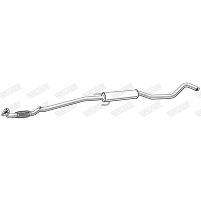 Střední tlumič výfuku Walker 22370-68