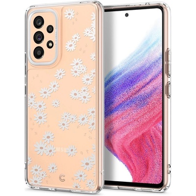 Púzdro SPIGEN CYRILL CECILE GALAXY A53 5G biele DAISY