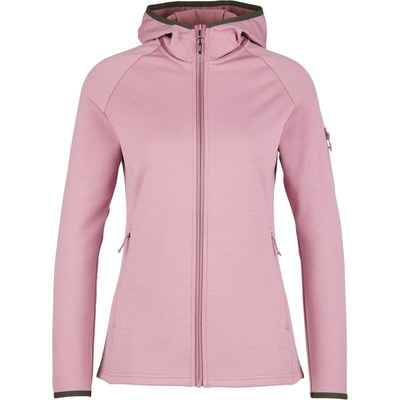 Stoic Дамско вълнено яке Stoic Women's MerinoFleece335 KuolpaSt. II Zip Hoody Merino hoodie - Dark Orchid (105-6686-0212)