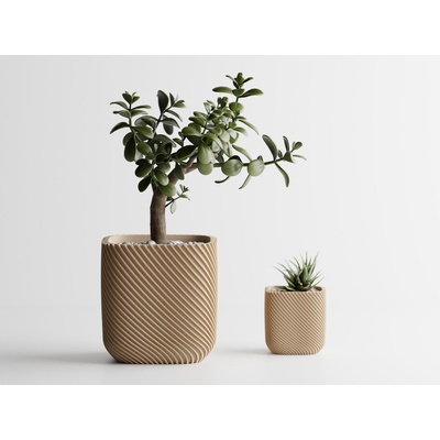 Кашпа Malibu пясъчен мат