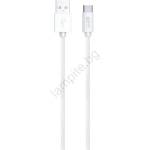WINNER GROUP-WG - USB кабел USB-C / USB-A 60W 2m бял (WN0011)