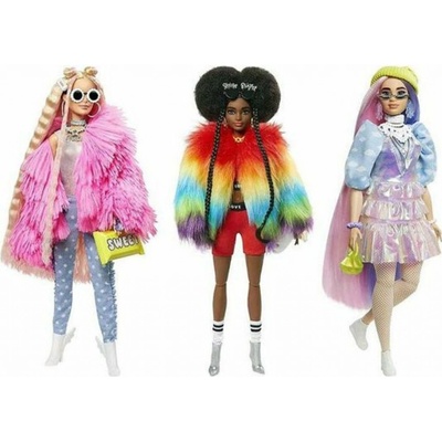 Barbie Extra neónovo zelené vlasy