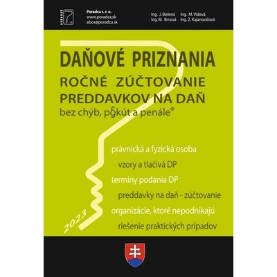 Daňové priznania FO a PO za rok 2023