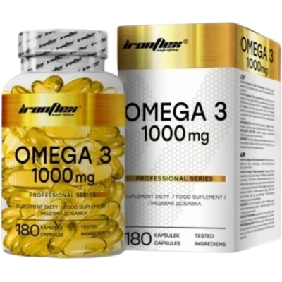 IronFlex Omega-3 1000 mg [180 Гел капсули]