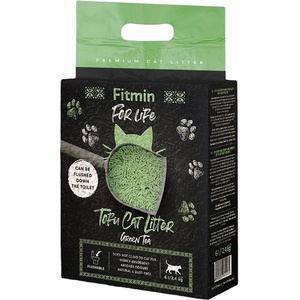 Dibaq Fitmin For Life тофу котешка постелка Зелен чай 6 l / 2, 4 kg