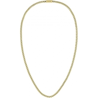 Hugo Boss Originální pozlacený řetízek chain for him 1580173