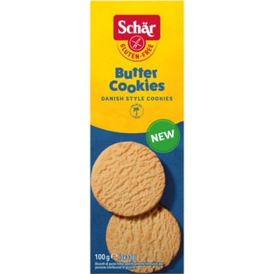 Schär Bezlepkové Cookies máslové sušenky 100 g