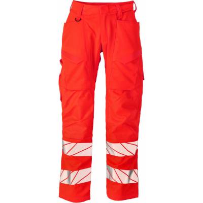 MASCOT ACCELERATE SAFE 24579-236-222 Pracovné nohavice HI-VIS reflexná červená klasická veľkosť