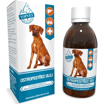 Topvet Pestrecový olej pre psov 200 ml