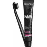  Промосет четка + избелваща паста за зъби, Curaprox Black is White Set CS 5460 Toothbrush & Whitening Toothpaste 90 ml
