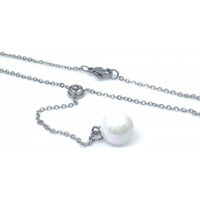 Jan Kos jewellery Řetízek s přívěskem z oceli 12118329