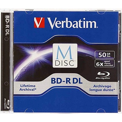 Verbatim BD-R 50GB 6x, jewel, 5ks (43846) – Zboží Mobilmania