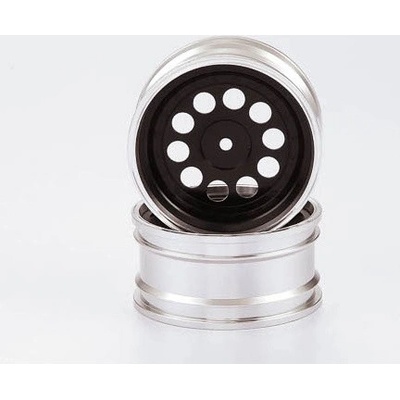 Killerbody disky hliníkové černé 2 : Alfa Romeo SZ 1:10