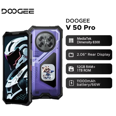 DOOGEE V50 Pro 5G 512GB 16GB RAM Dual