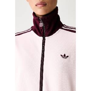 Adidas суичър с цип дамски с памук Beckenbauer (KX4264)