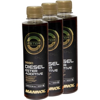 MANNOL 3бр X 250мл Добавка за дизел MANNOL Diesel Ester Additive (MN 9930 750ml)