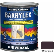 Bakrylex Universal Mat 0,7 kg tmavohnedá