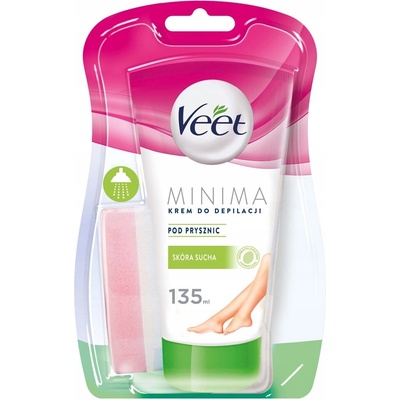 Veet, Krém na odstranění chloupků Minima pro suchou pokožku 135 ml