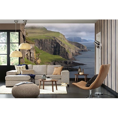 DIMEX ART Самозалепваща се флизелинова фототапета живописна гледка към брега 375 x 250 см