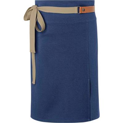 Karlowsky Gastro zástěra KY055 Steel-Blue 110x65cm