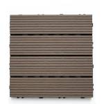 Effector WPC декинг плочи JE-D1 A1, Светло кафе, 30 x 30 x 2 см (3541415)