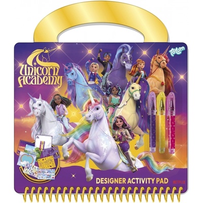 Totum Творчески комплект Totum Unicorn Academy - Книжка с активности (T642058)
