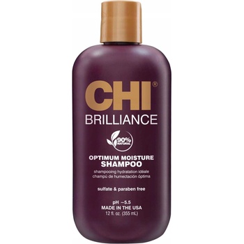 Chi Deep Brilliance Optimum Moisture Shampoo 355 ml