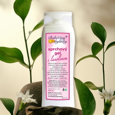 Mgr. Martina Nouzáková Babiččiny bylinky Sprchový Gel s Lanolinem 300 ml
