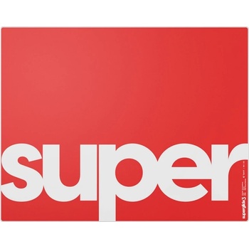 Pulsar Superglide Glass Mousepad v3 L Type-S Red Стъклен геймърски пад за мишка (SGPLR3S)