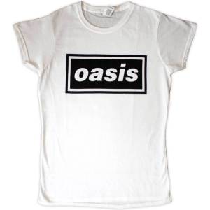 Oasis Decca Logo White M Дамски Риза (OASTS01LW02)