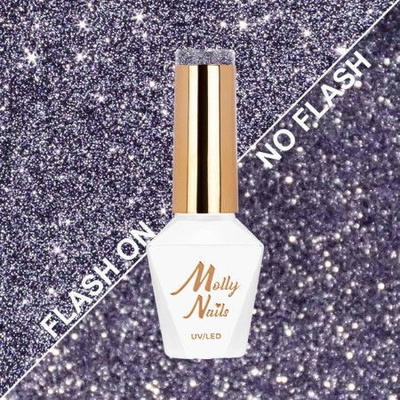 Molly Nails gél lak Flashing Lights Instant Crush HEMA/Di-HEMA Free 8 g Nr 568
