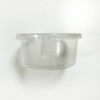 Image 1 of ЛАЙТС КРЪГЛА КУПА ТЕРМО 0, 250МЛ С КАПАК 100БР