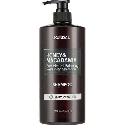 KUNDAL Honey & Macadamia Baby Powder Nature Shampoo - Sampon a Hajra 500ml