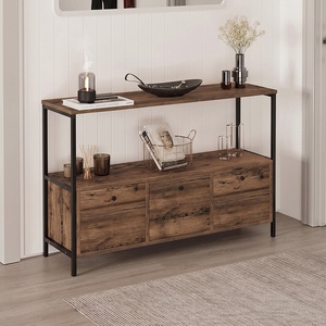 TopMebel Конзола Mars TopMebel от меламин в цвят рустик опушен 122x36x80.1см