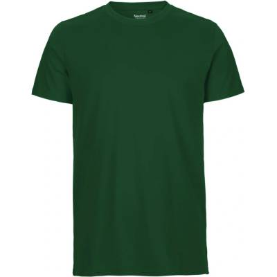 Neutral pánske tričko Fit fľaškovo zelené