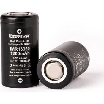 Keeppower baterie 18350 1200mAh 10A