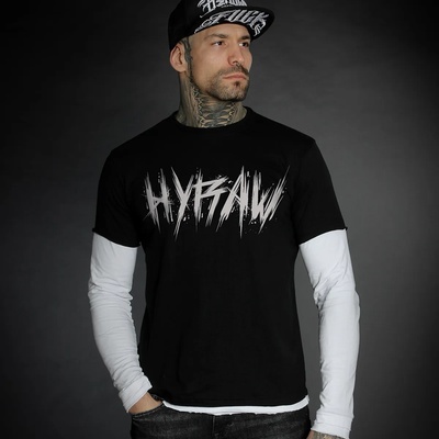 HYRAW мъжка тениска с дълъг ръкав hyraw -hostile as fuck - sp23-m18