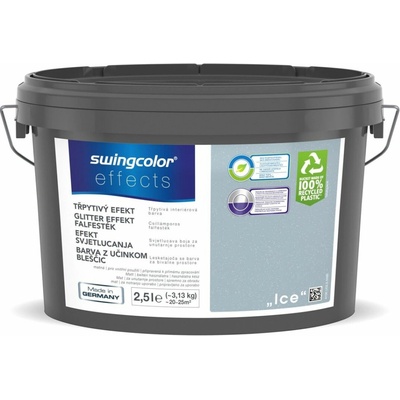 Swingcolor Barva s efektem třpytivým 2,5 l ice matná 6196.U02,5.5592