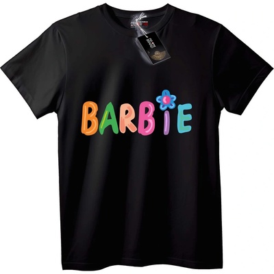 NOONEBRAND Тениска Barbie с цветя - 2XL, White